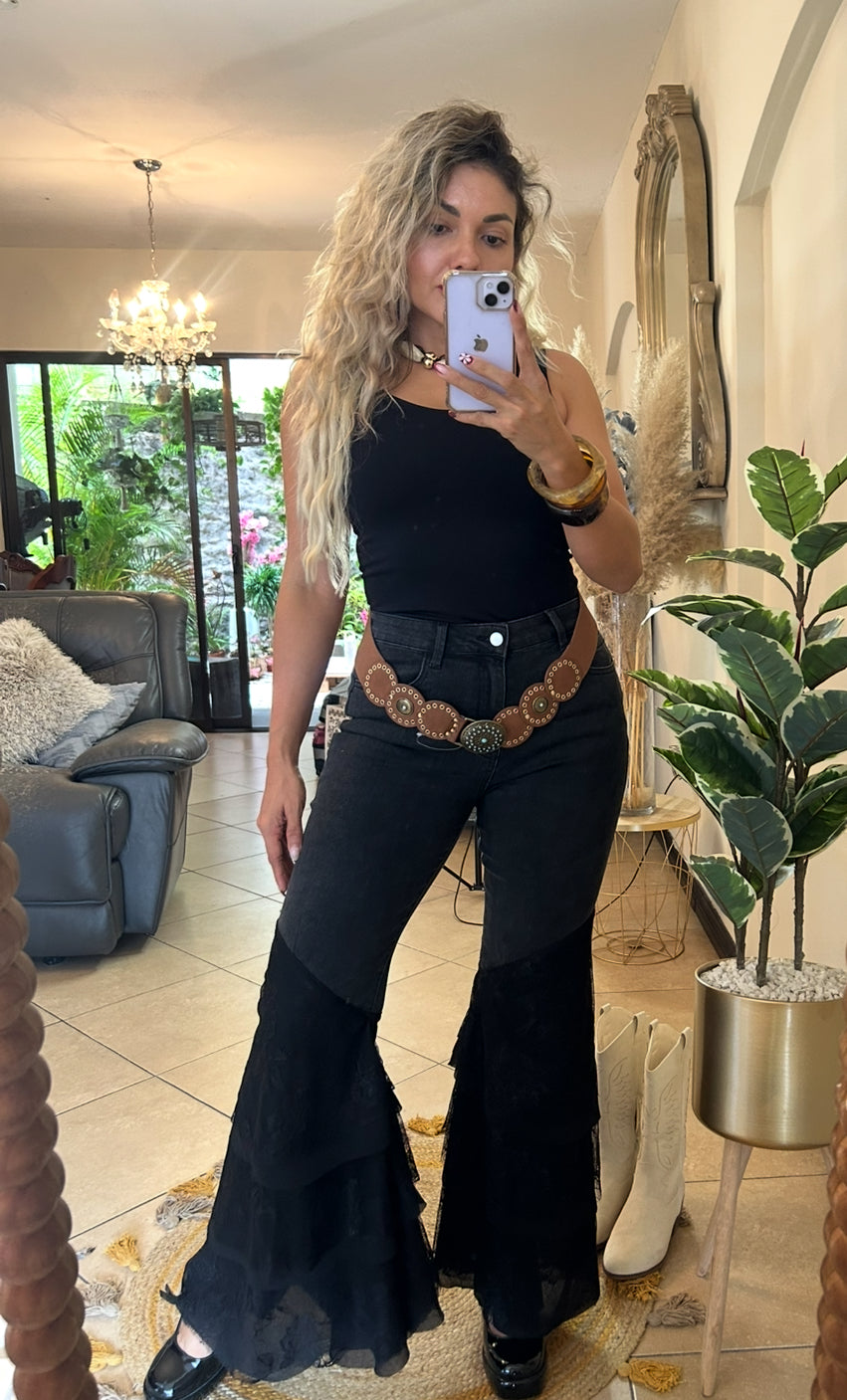 Pantalón encaje
