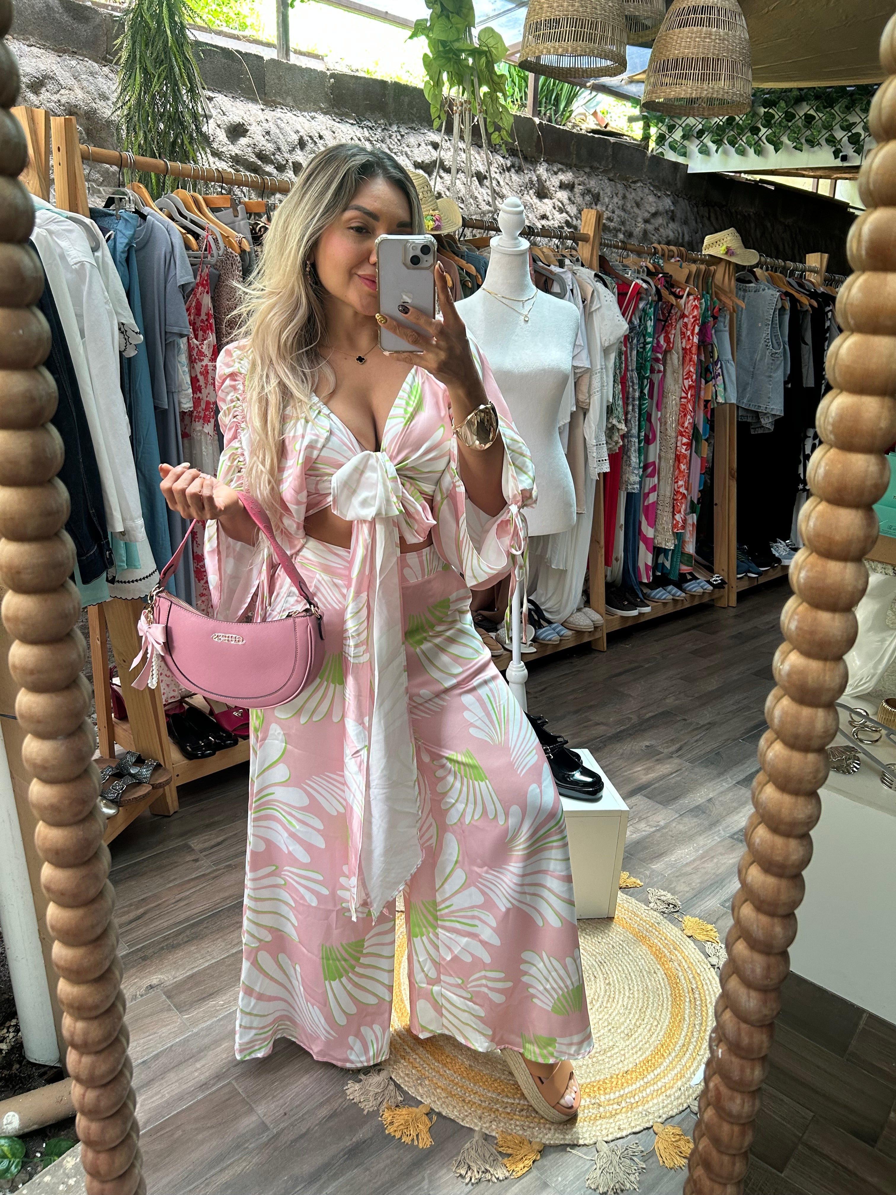 Set pantalón y blusa