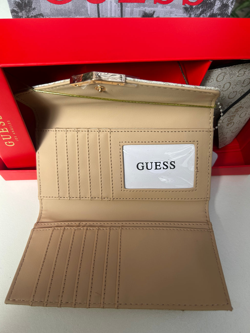 Set billetera y Tarjetero Guess