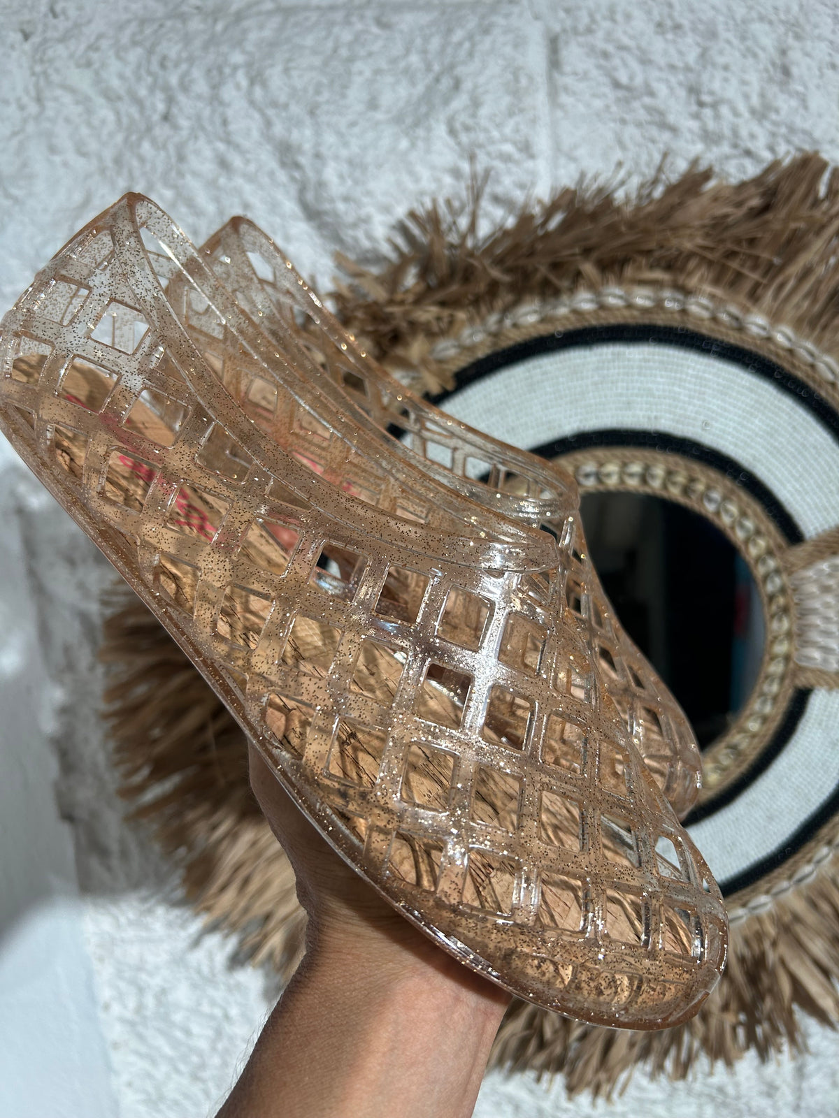 Zapato de plástico