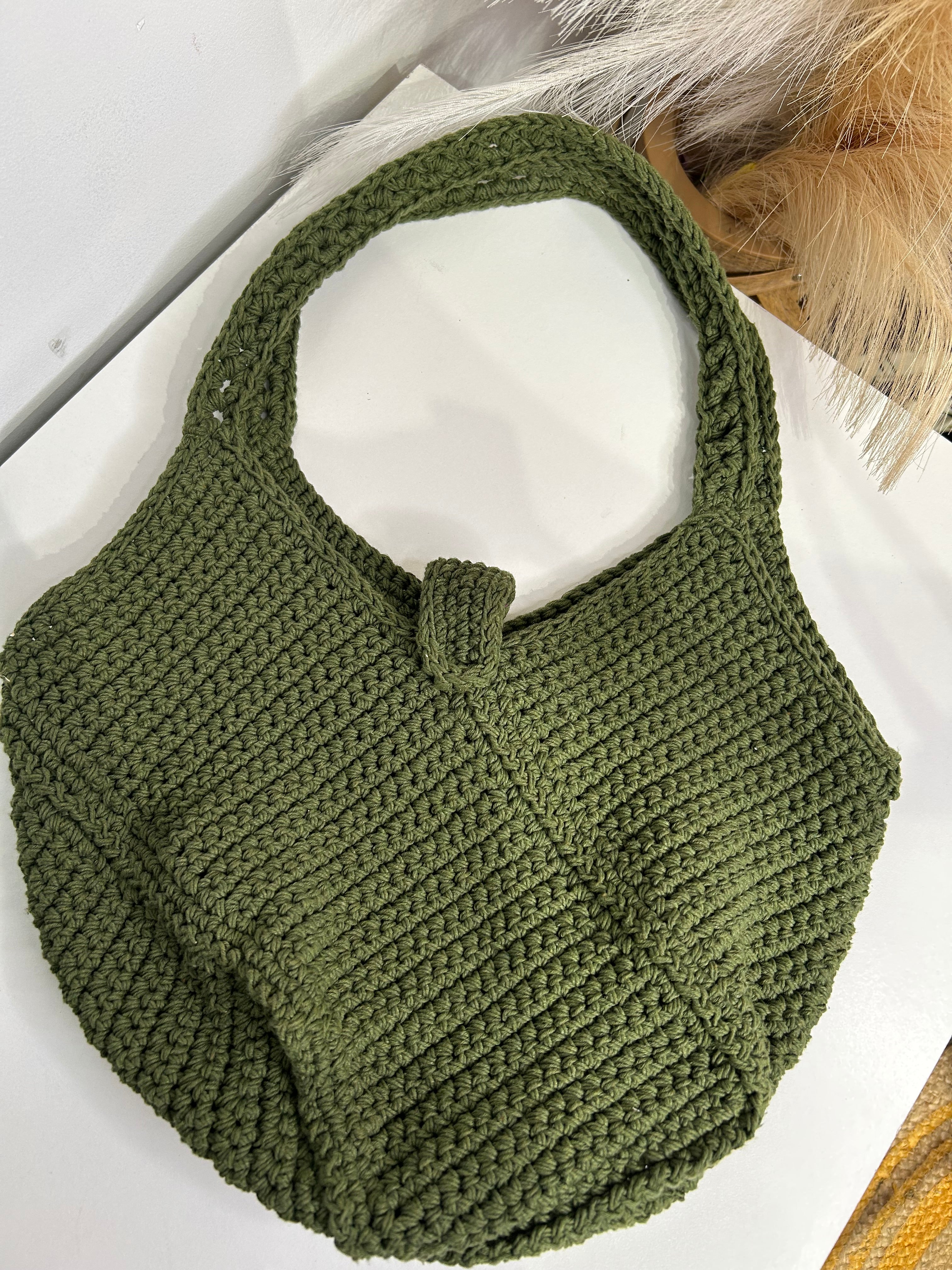 Bolso tejido artesanal