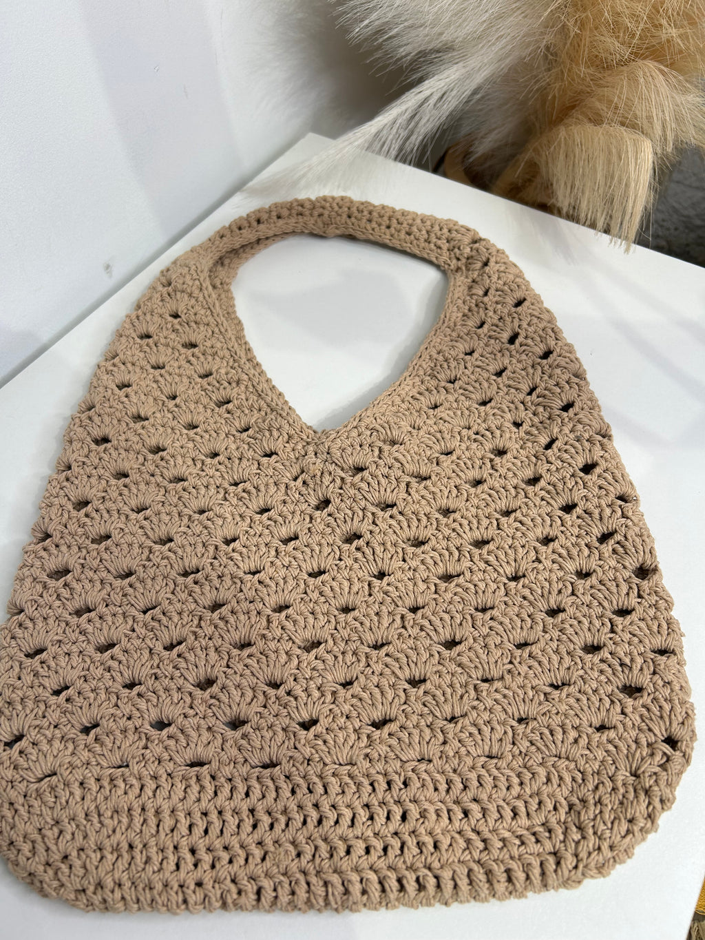 Bolso tejido artesanal