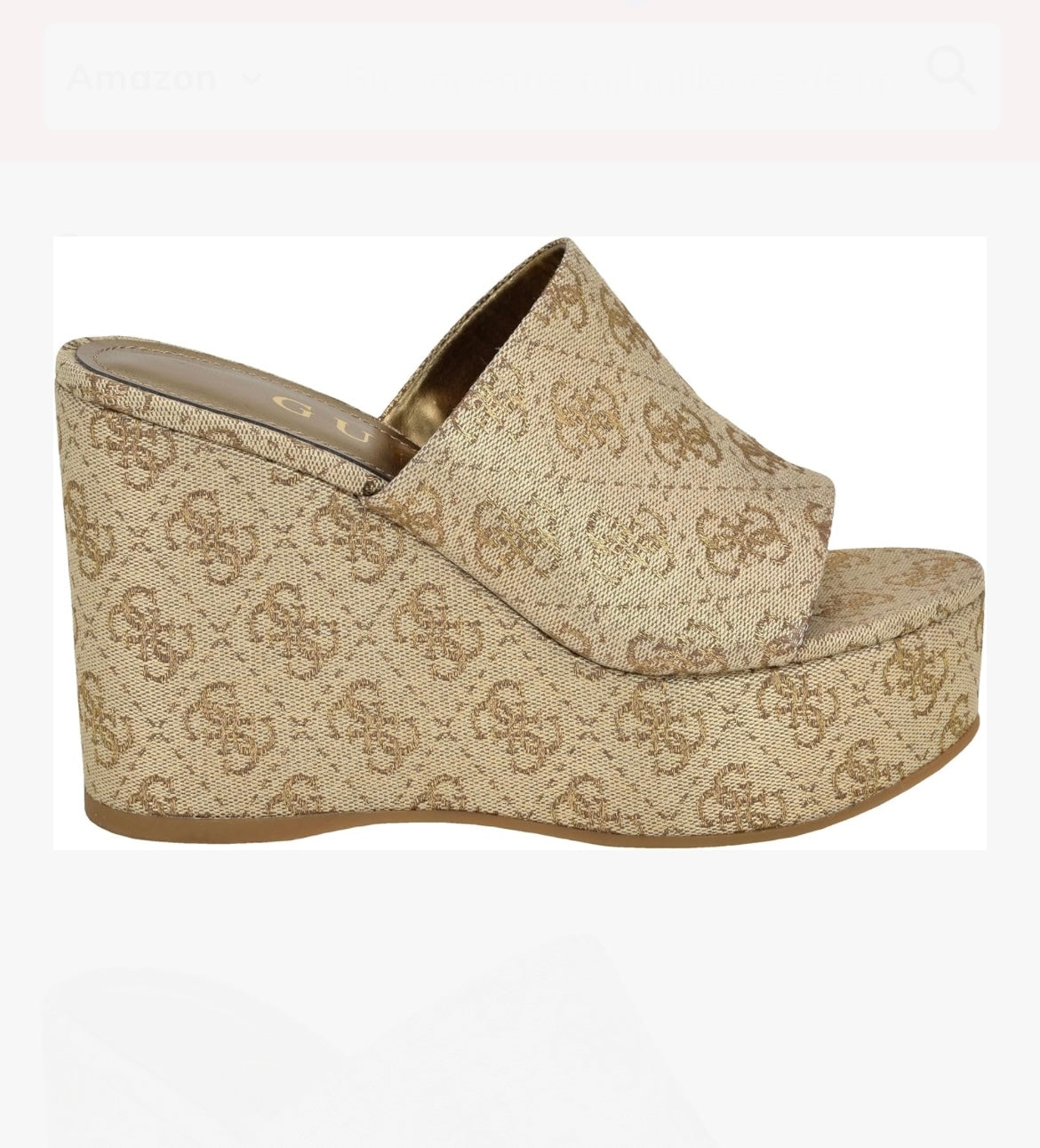 Sandalia  de cuña Guess