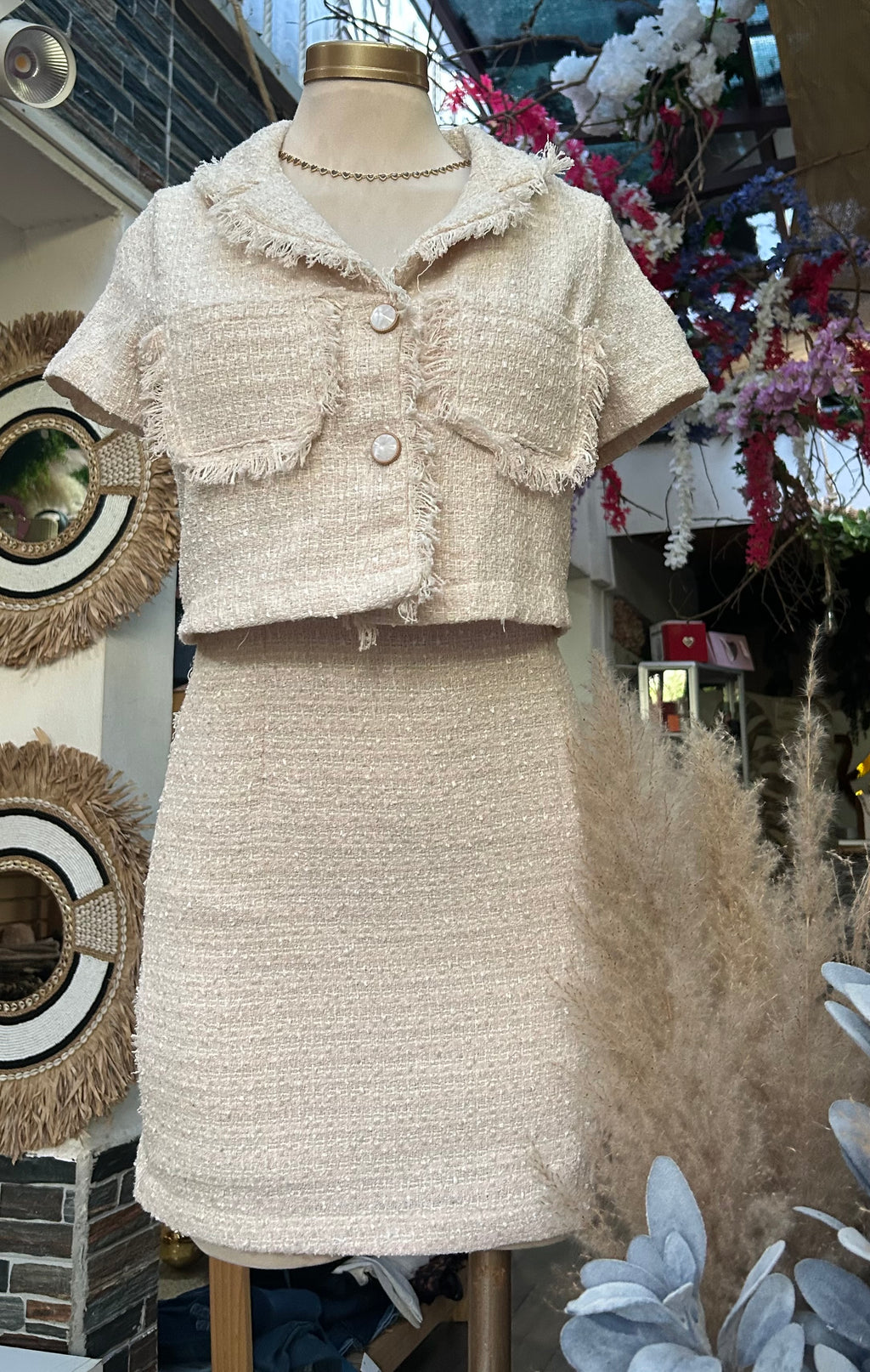 Set vestido y saco