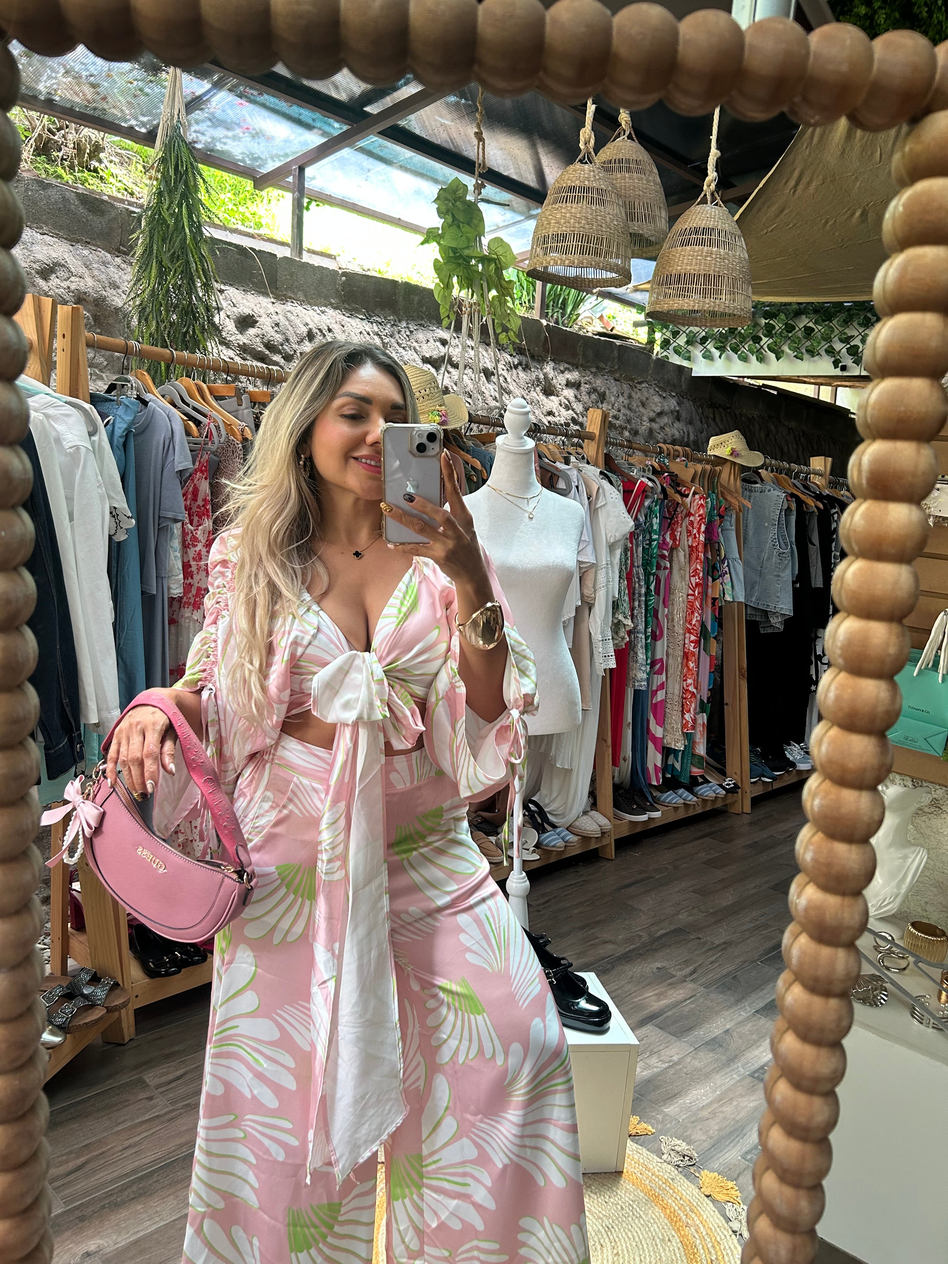 Set pantalón y blusa