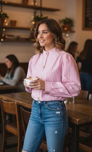 Blusa de rayas