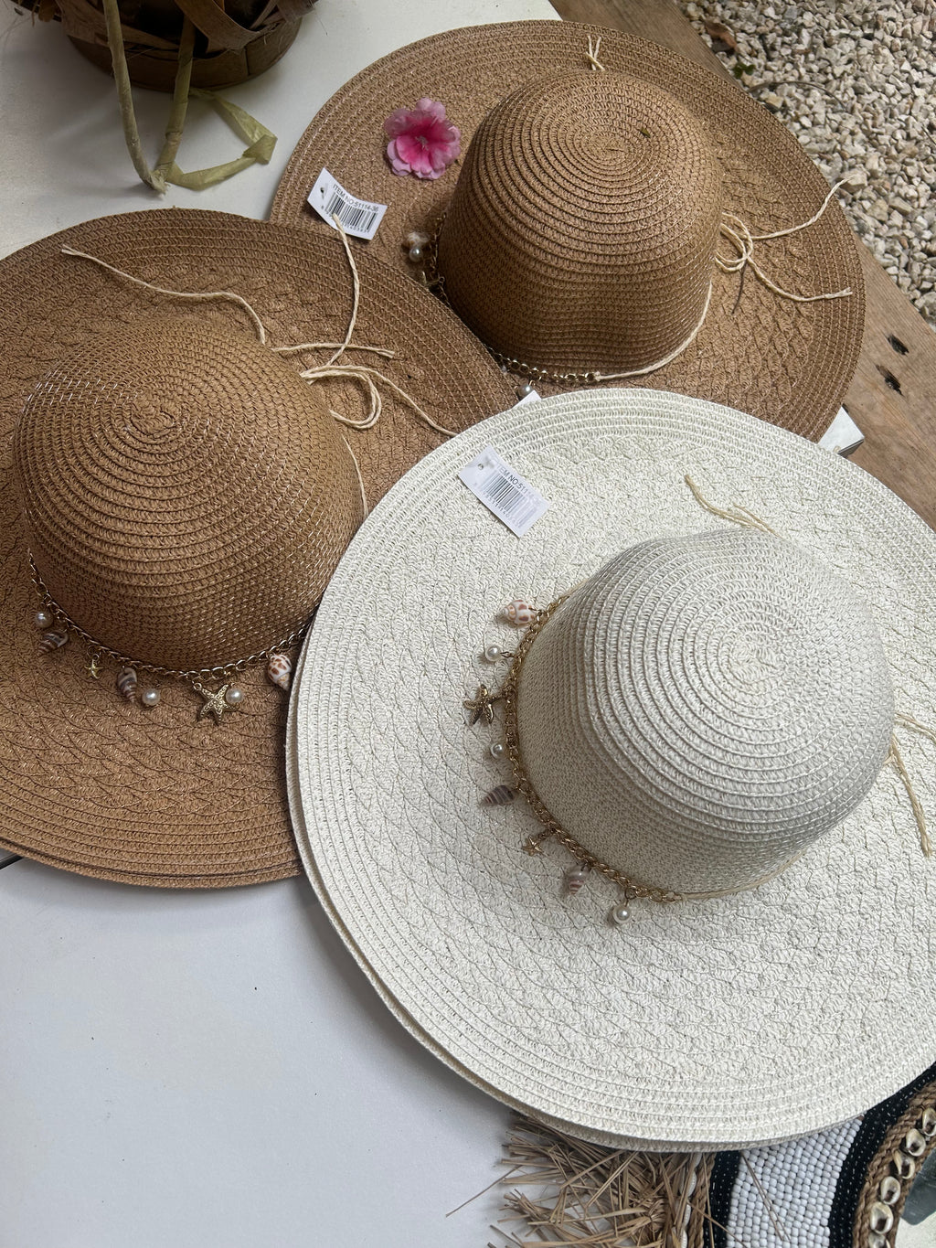 Sombreros de playa