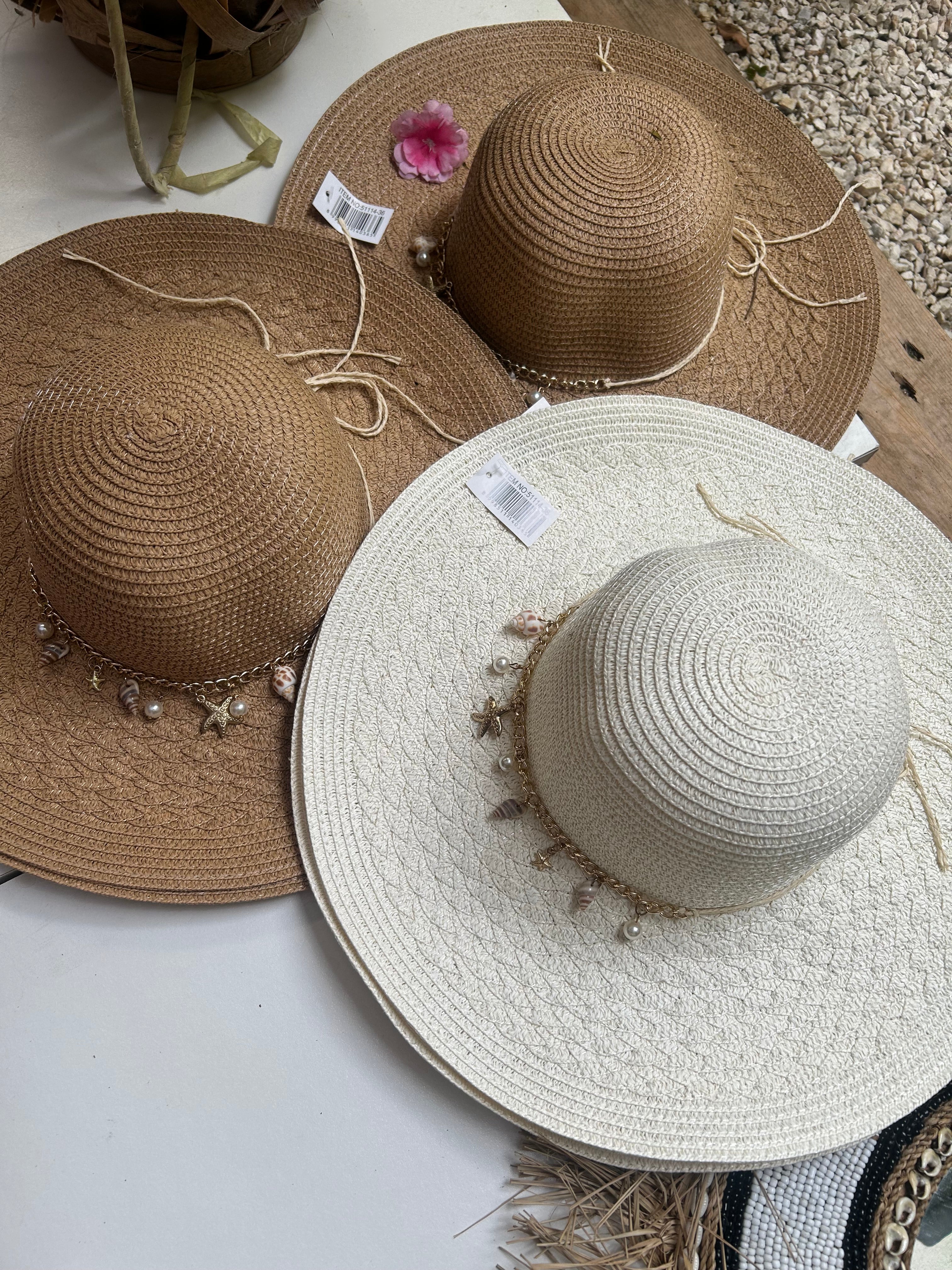 Sombreros de playa