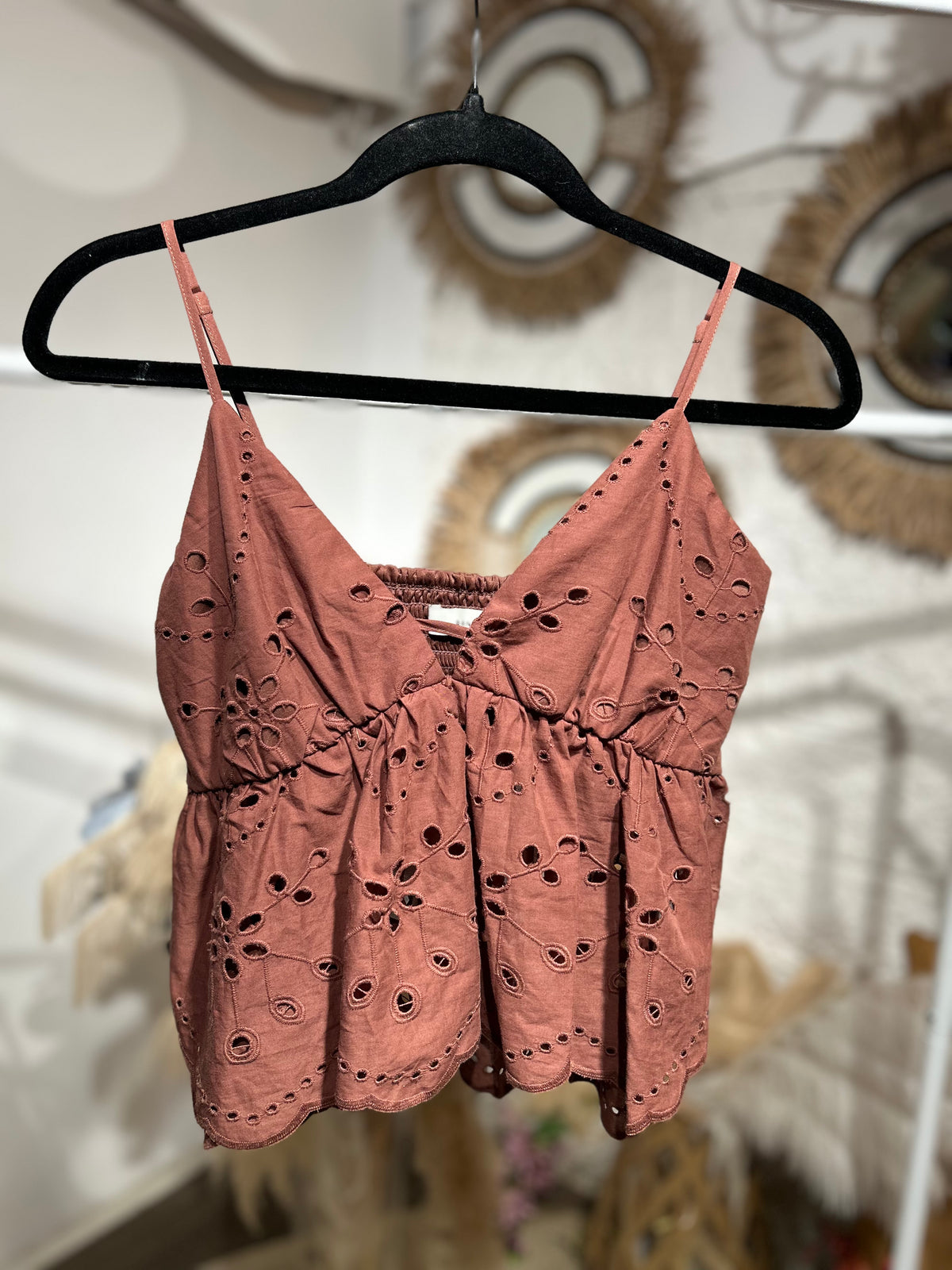 Blusa café