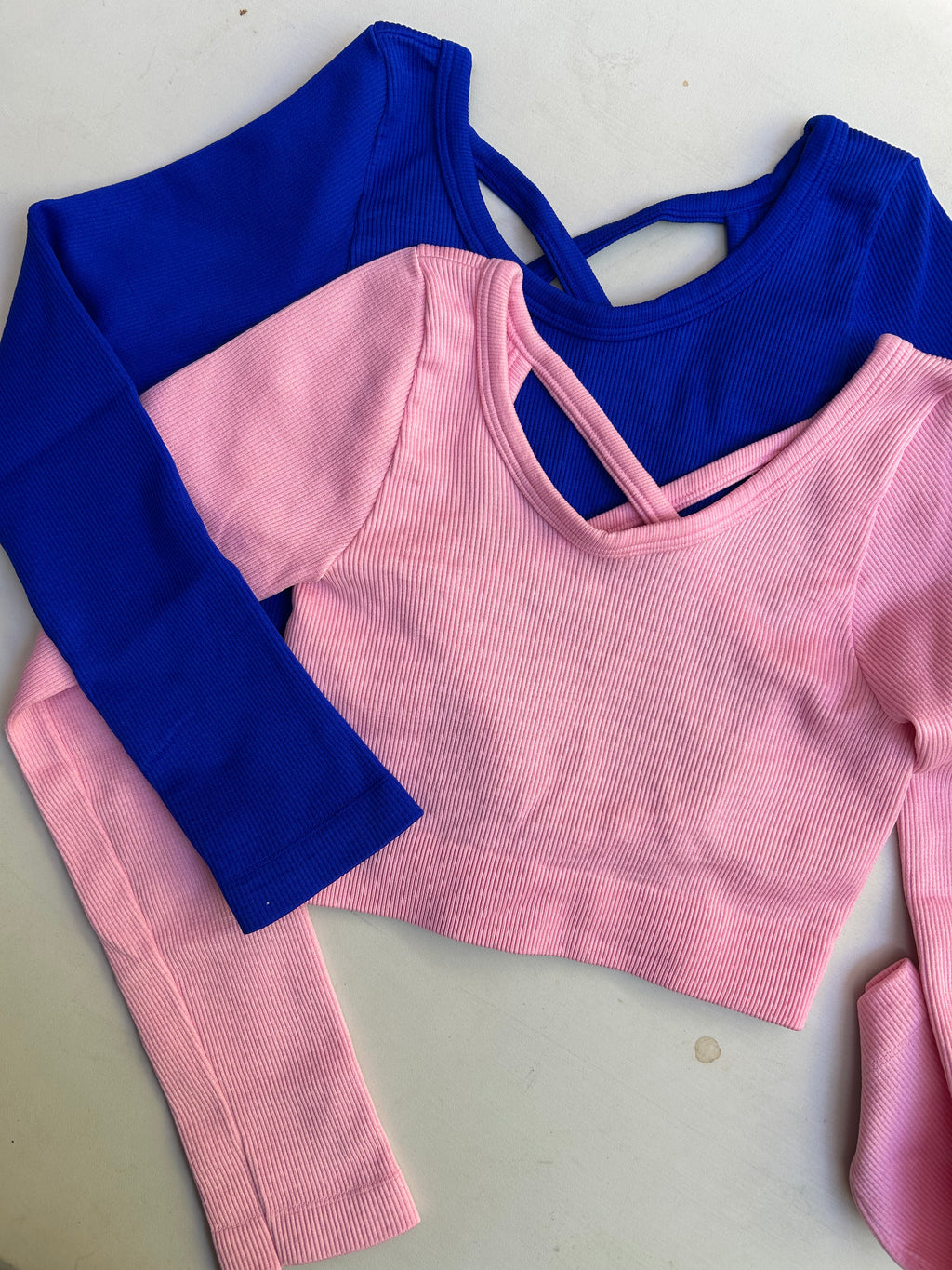Set deportivo con blusa larga