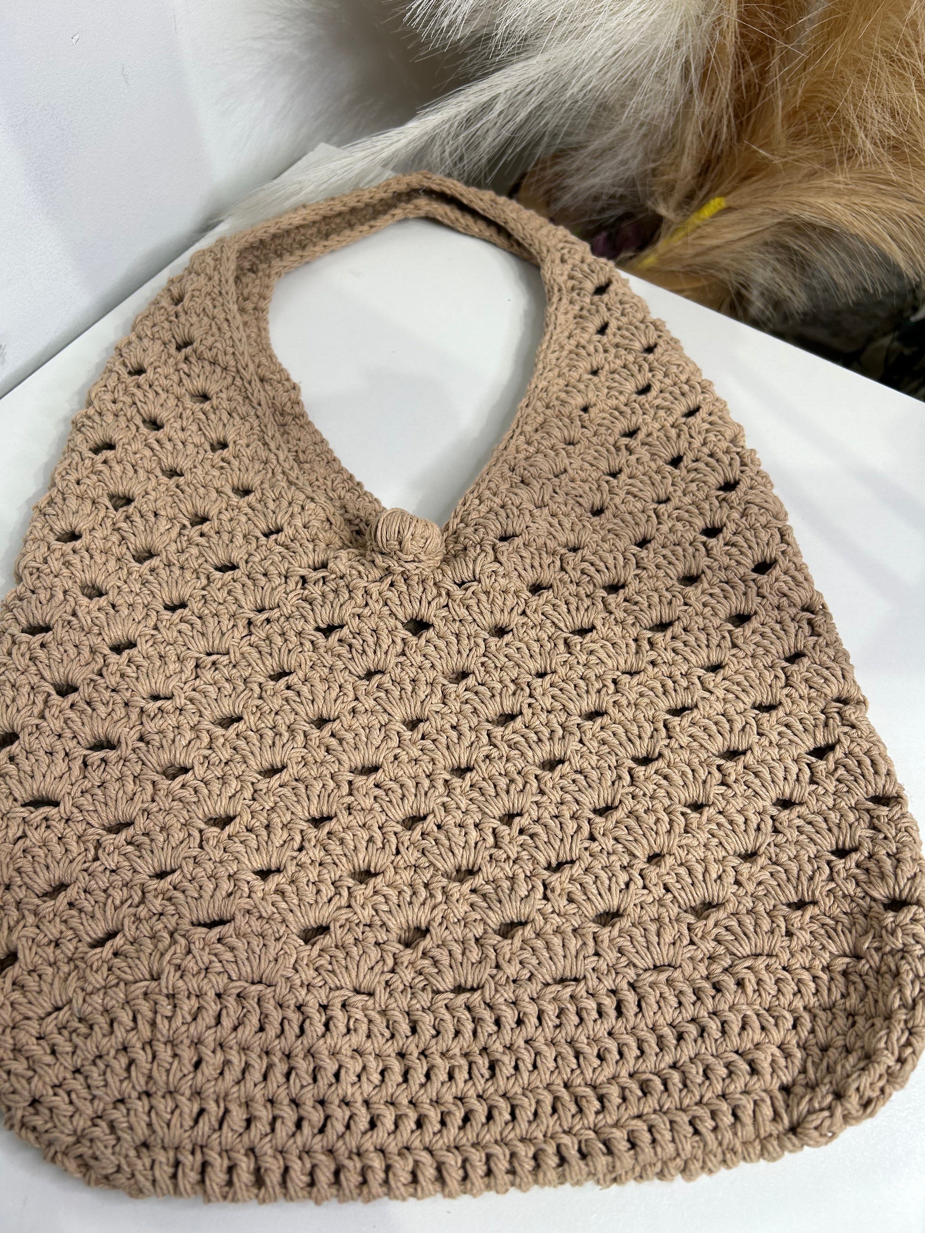 Bolso tejido artesanal