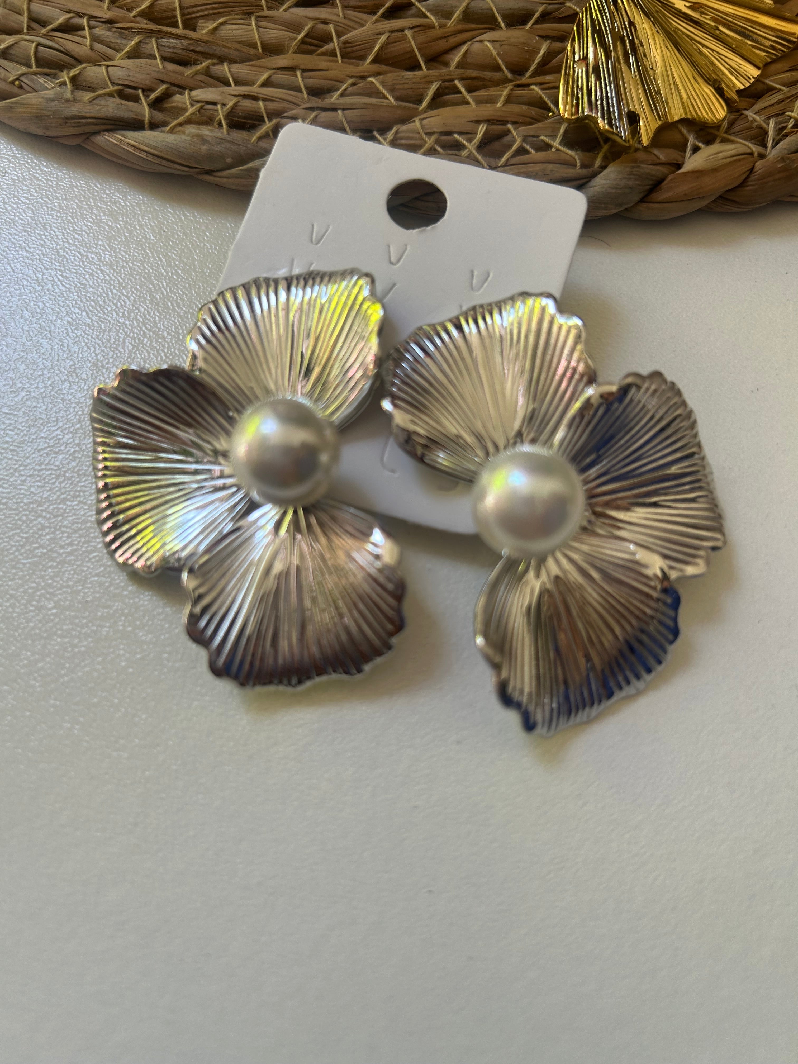 Aretes flor