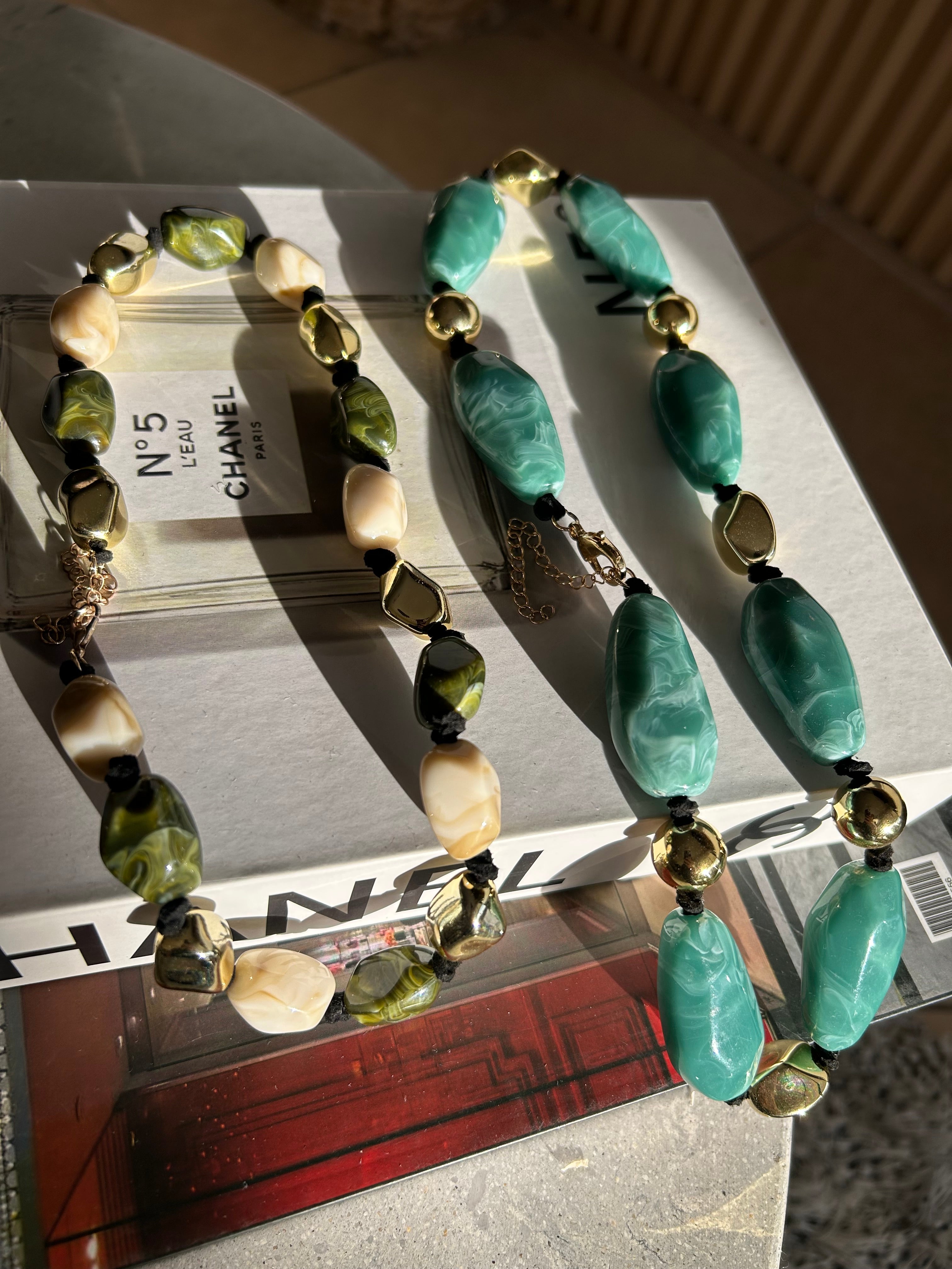 Collar de piedras naturales - Joyería