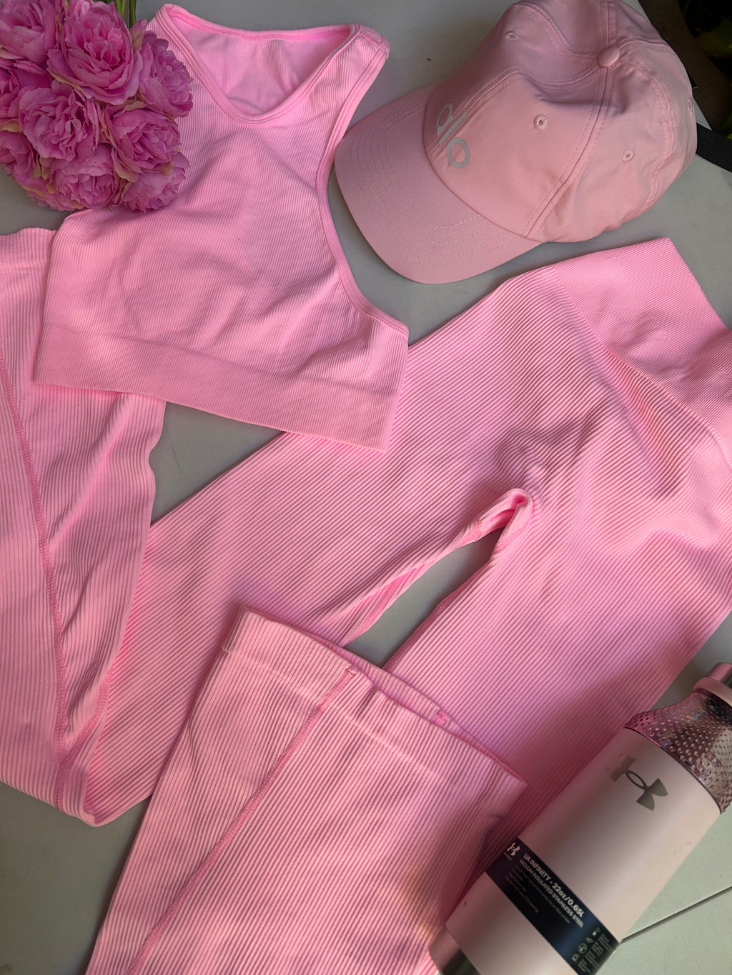 Set rosa deportivo