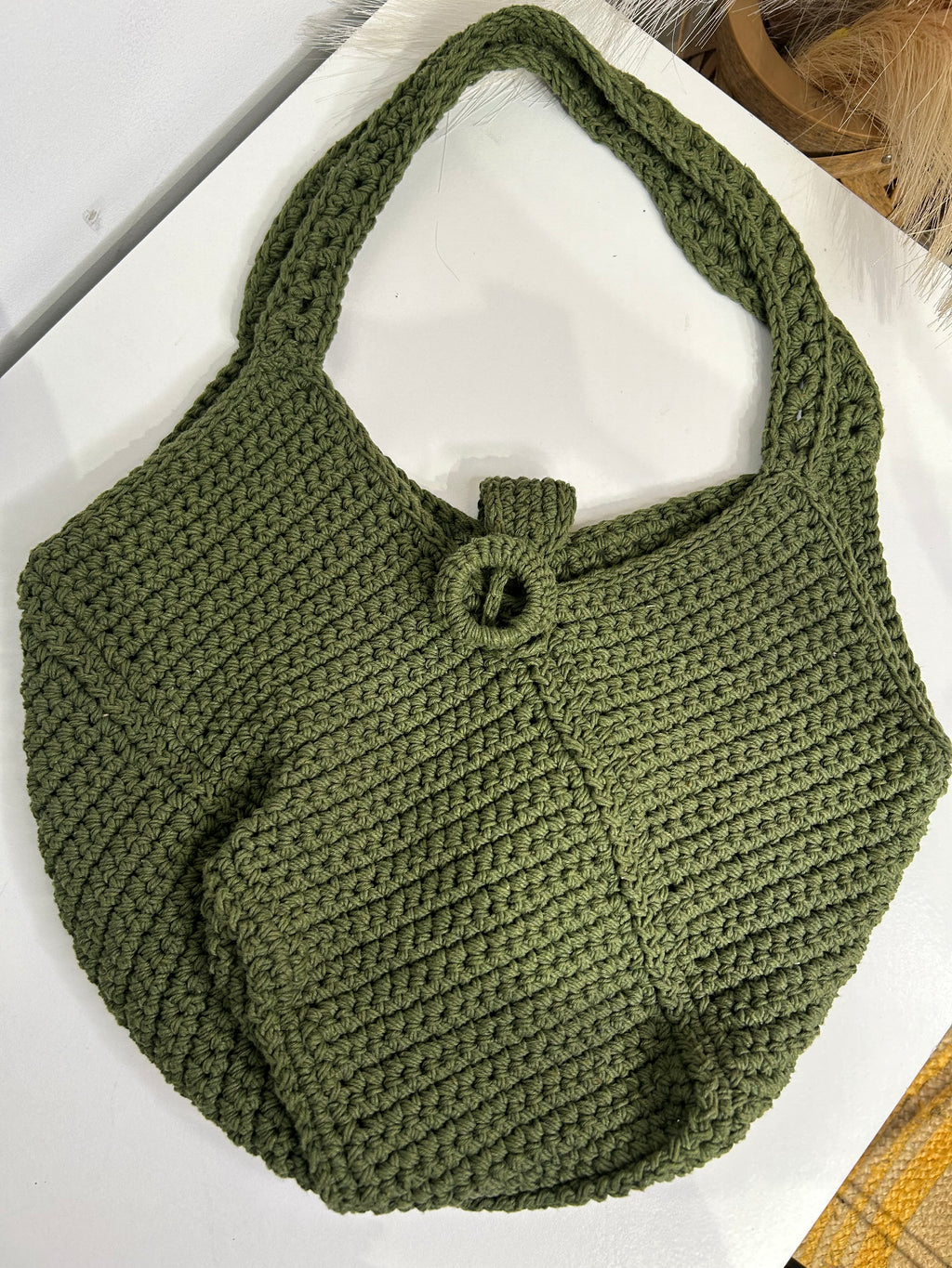 Bolso tejido artesanal