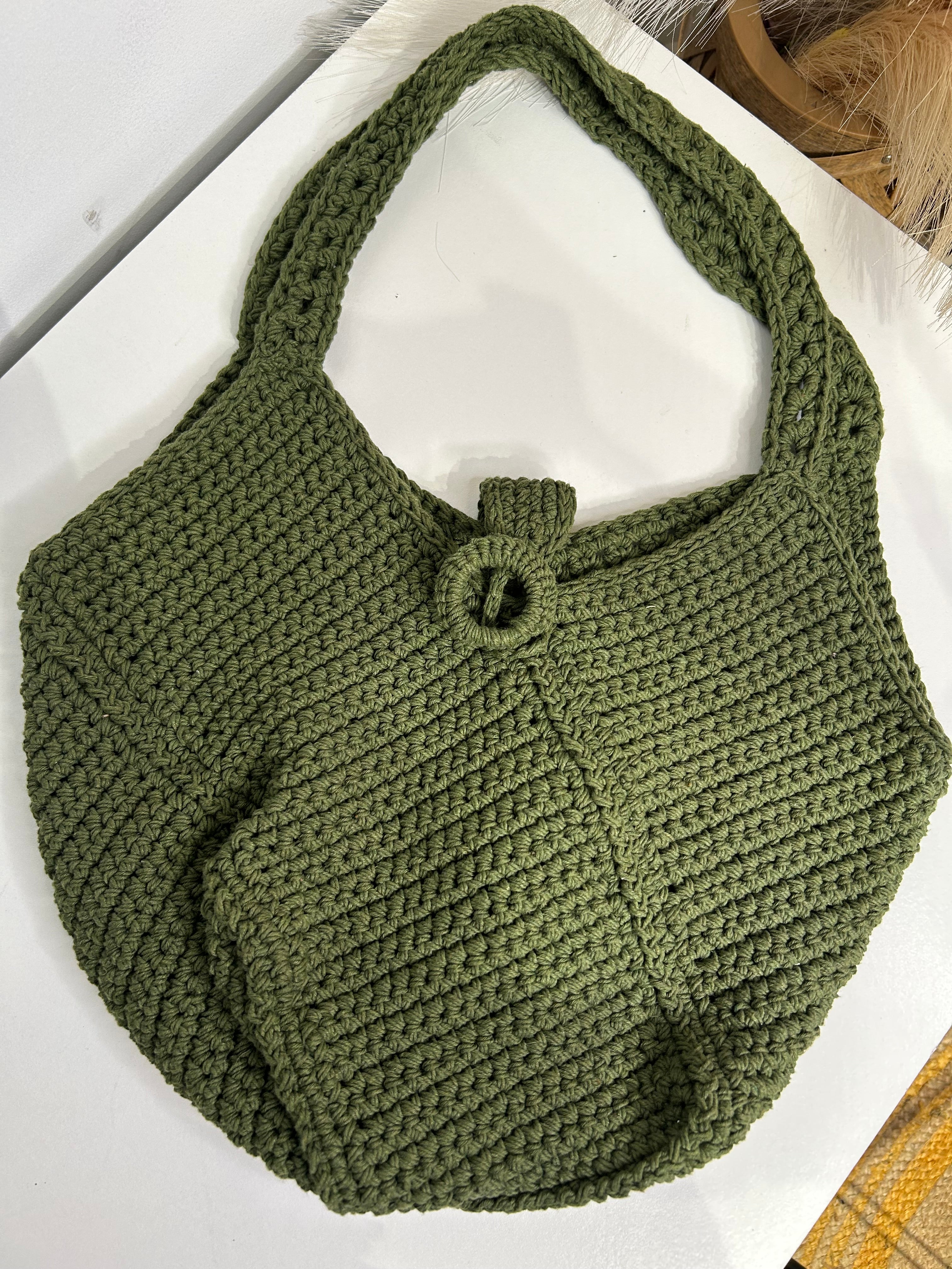 Bolso tejido artesanal