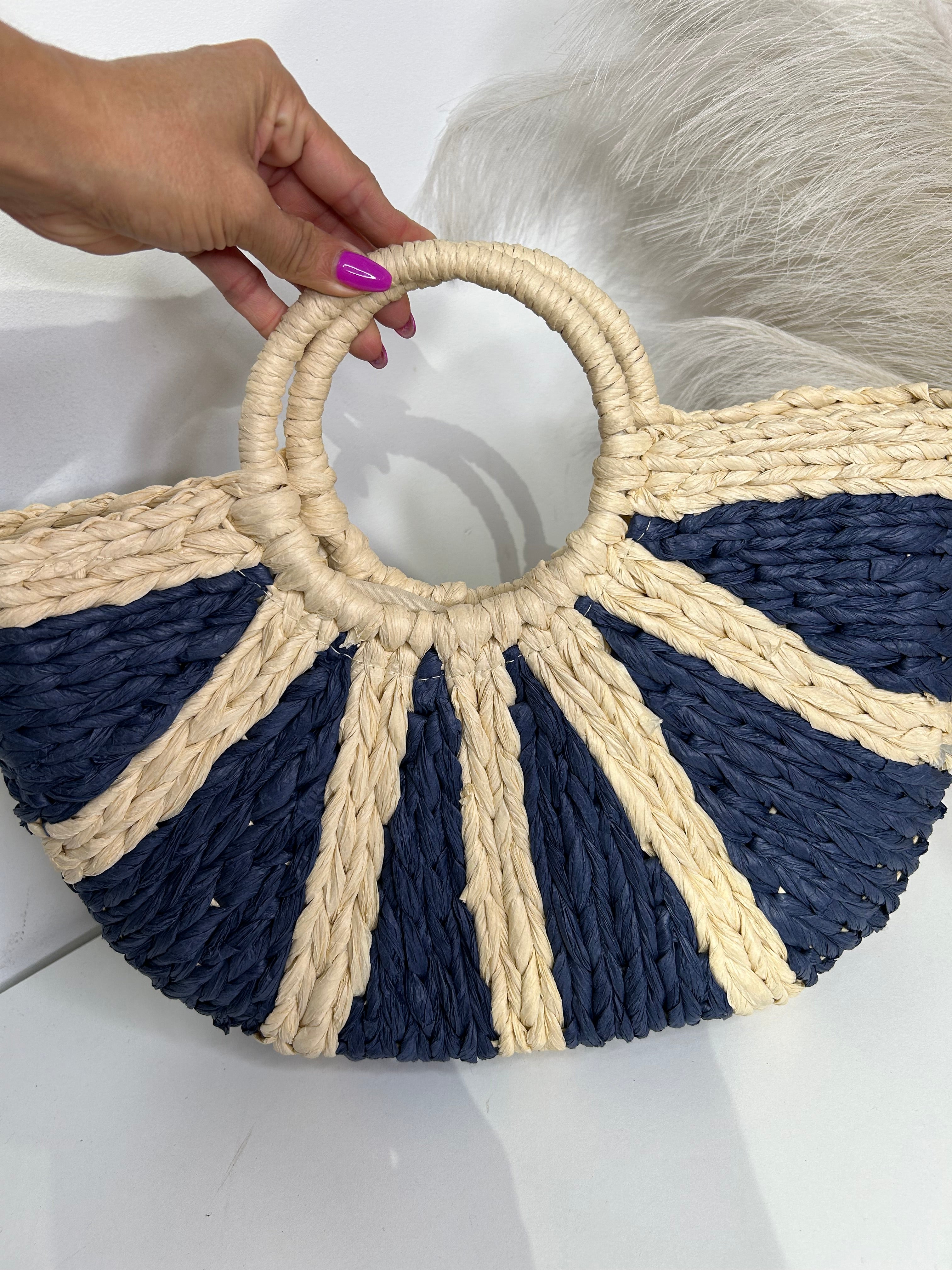 Bolso de playa artesanal