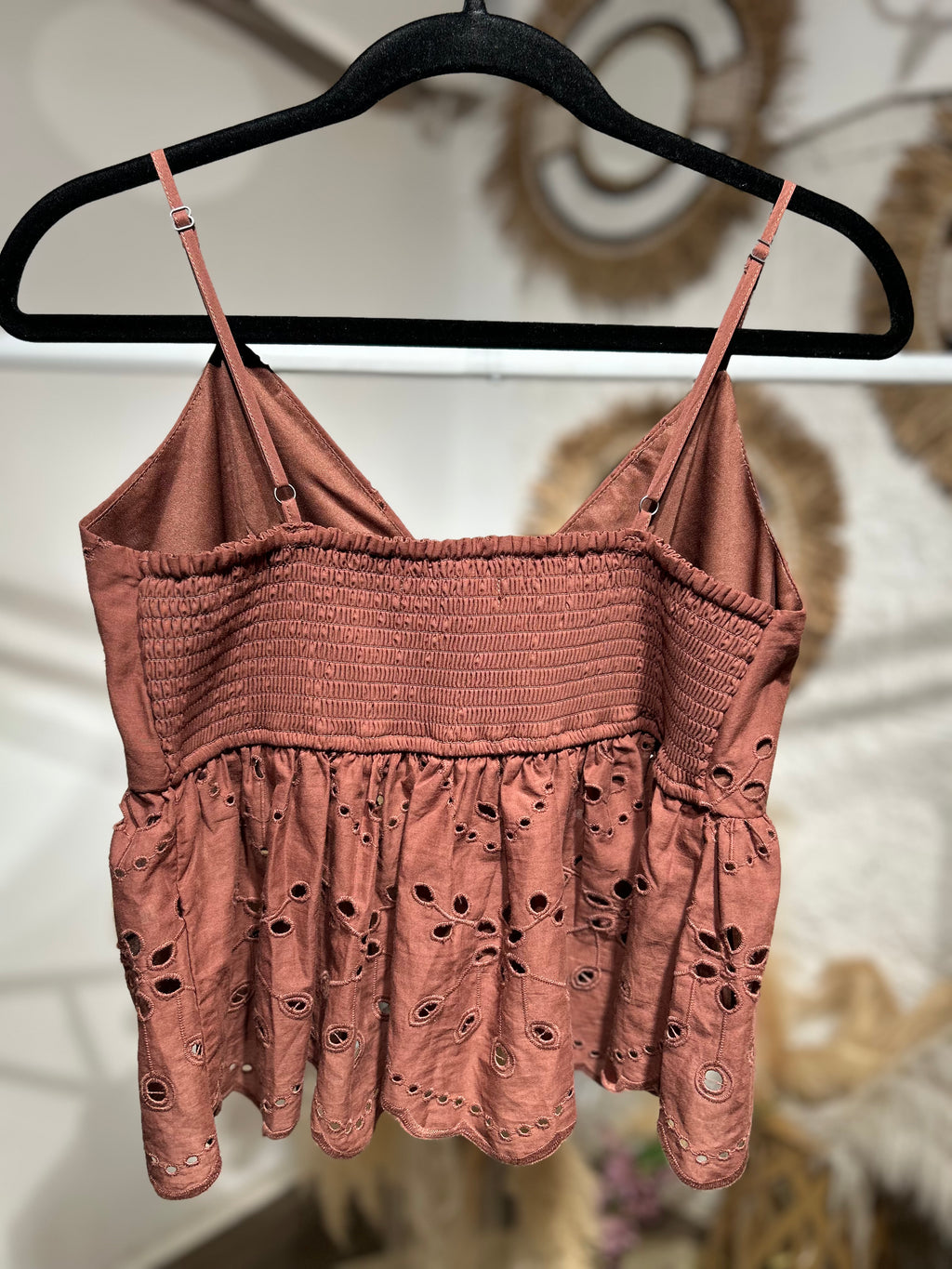 Blusa café