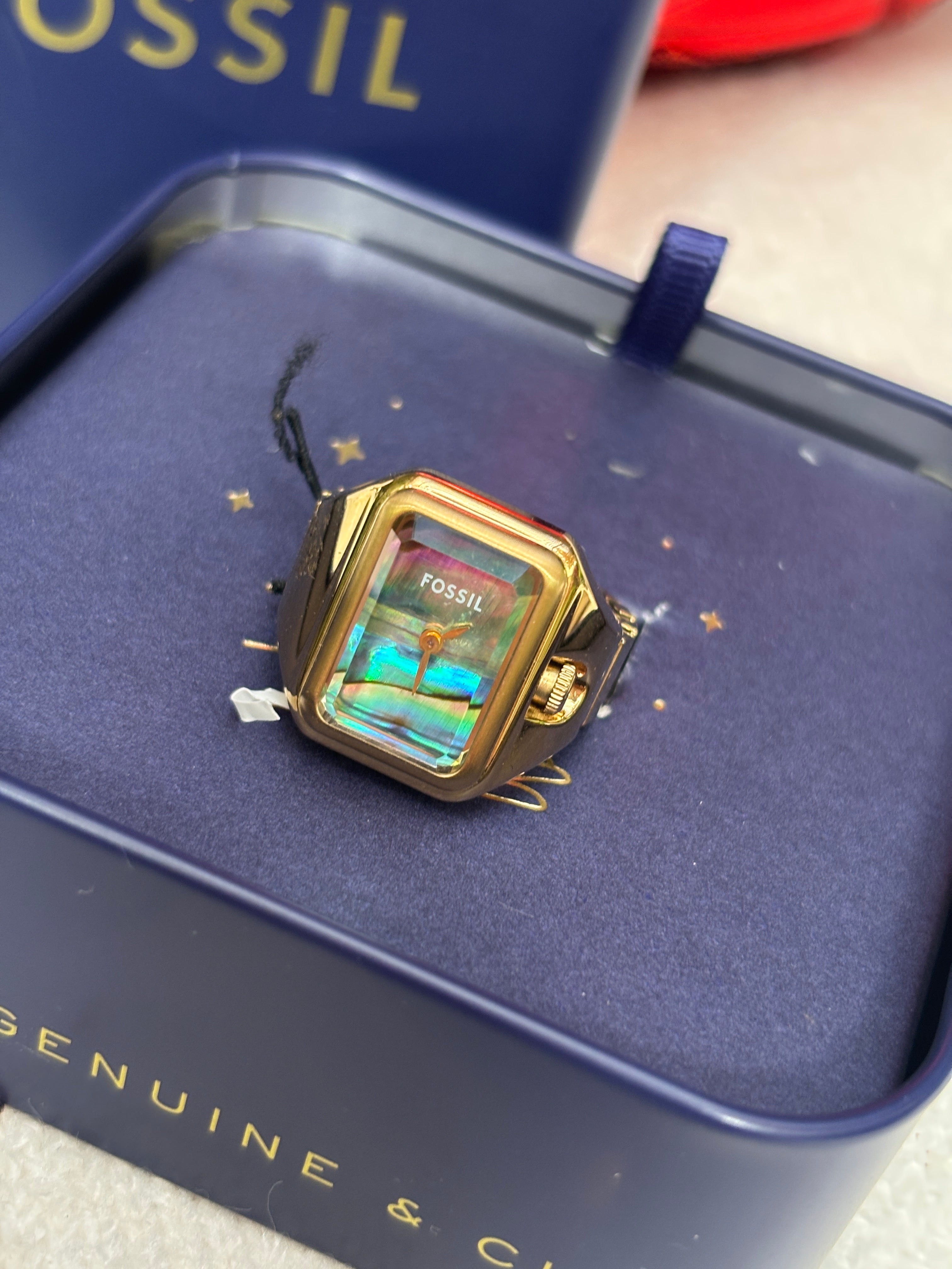 Reloj Fossil de anillo