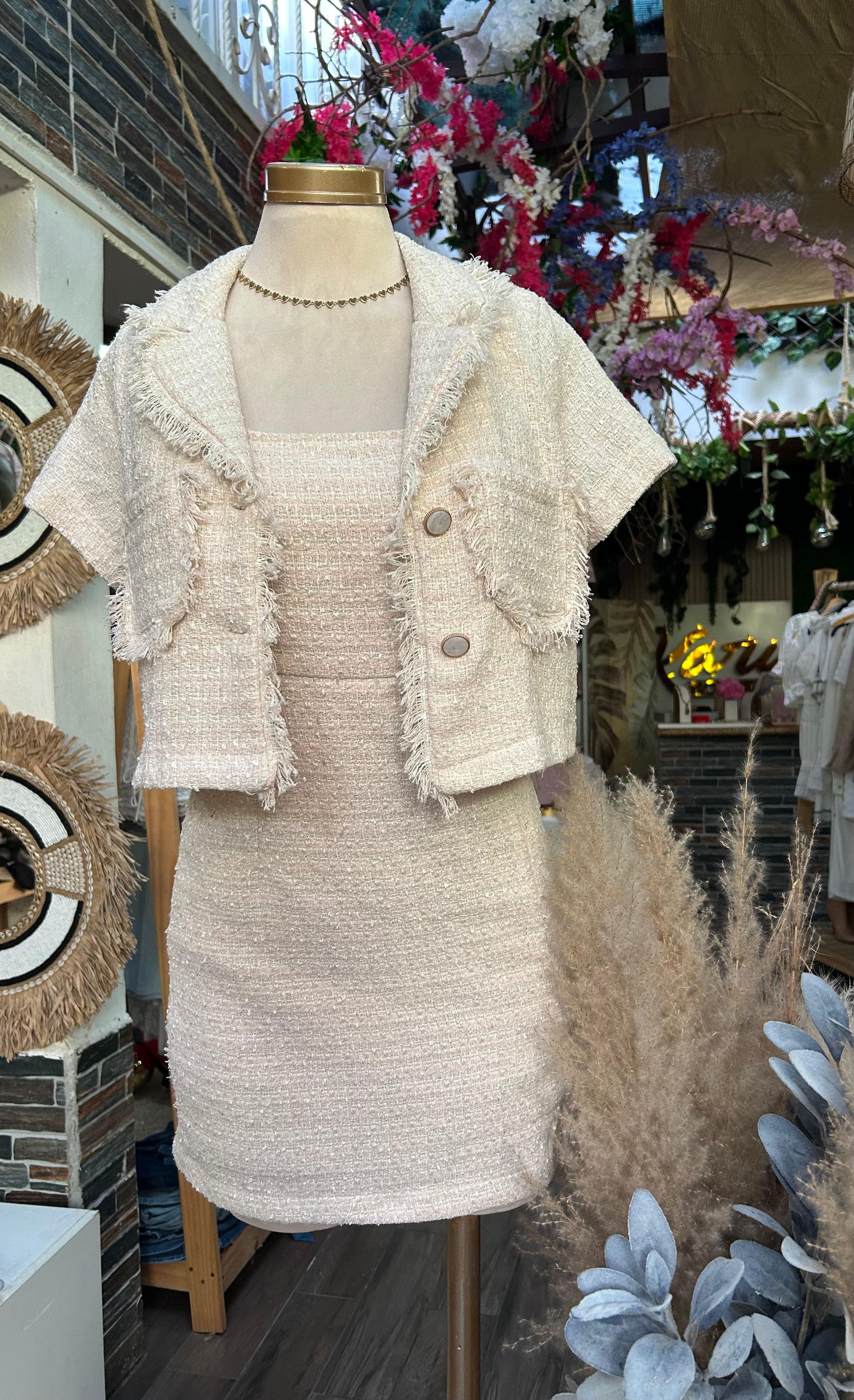 Set vestido y saco