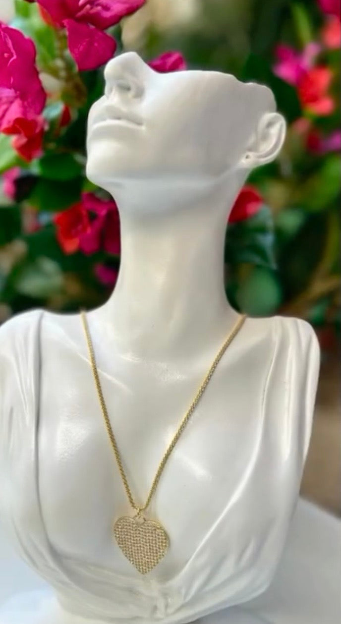 Collar de corazon - Joyería