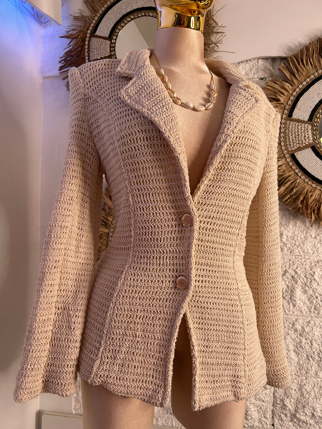 Blazer tejido