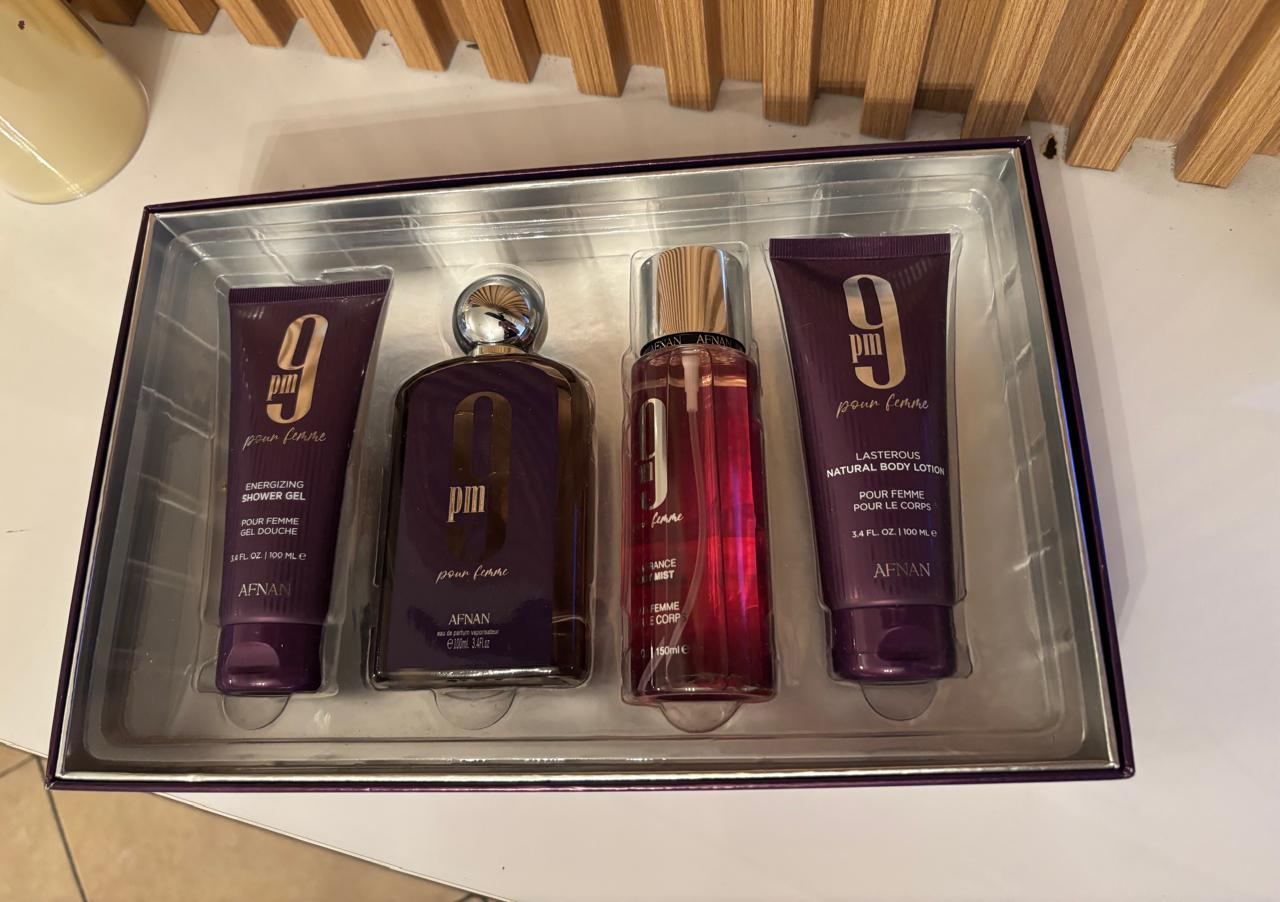 Set de perfumes árabes
